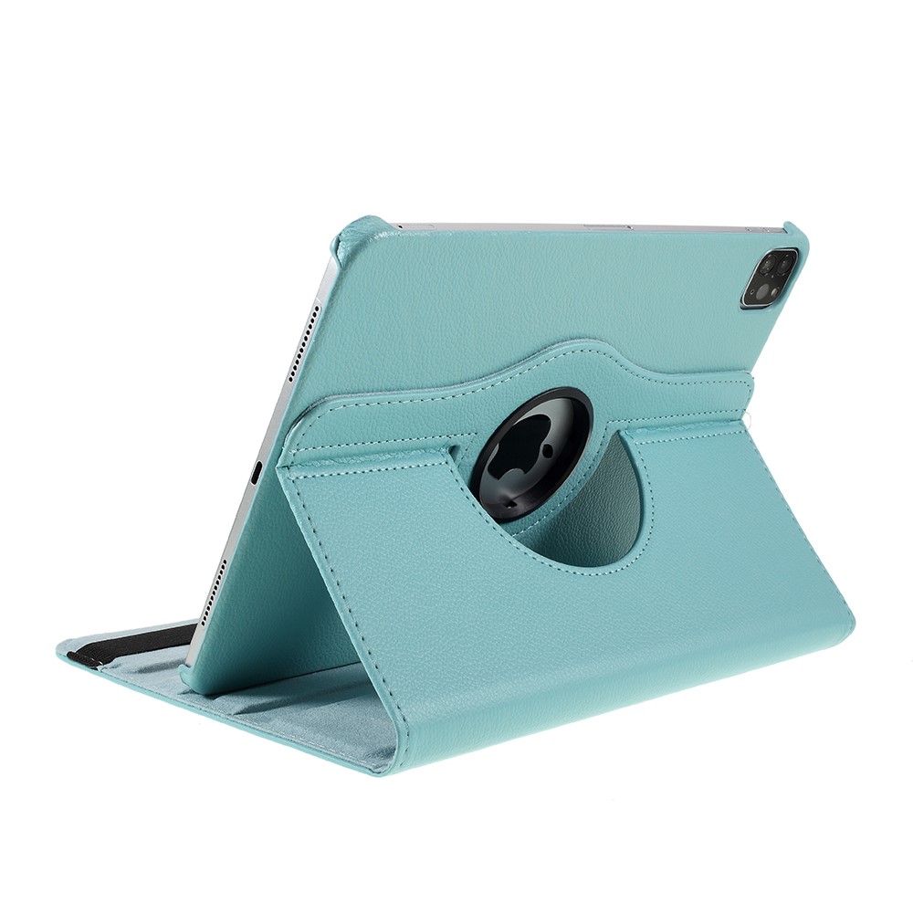  iPad Air 2020/2022/2024 / Pro 11 Fodral 360 Rotation Cyan - Teknikhallen.se