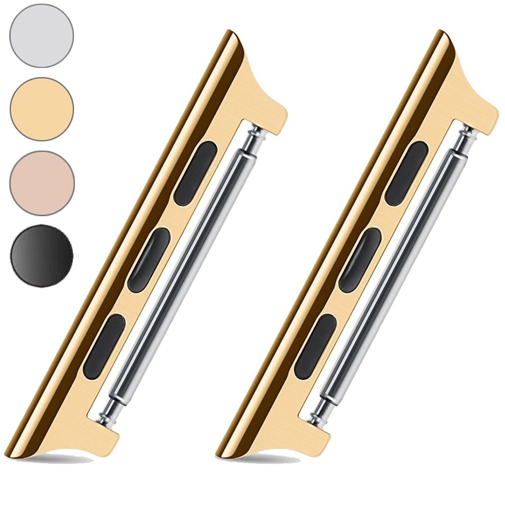  Spring Bar Fsten till Apple Watch 42/44/45/49 mm Guld - Teknikhallen.se