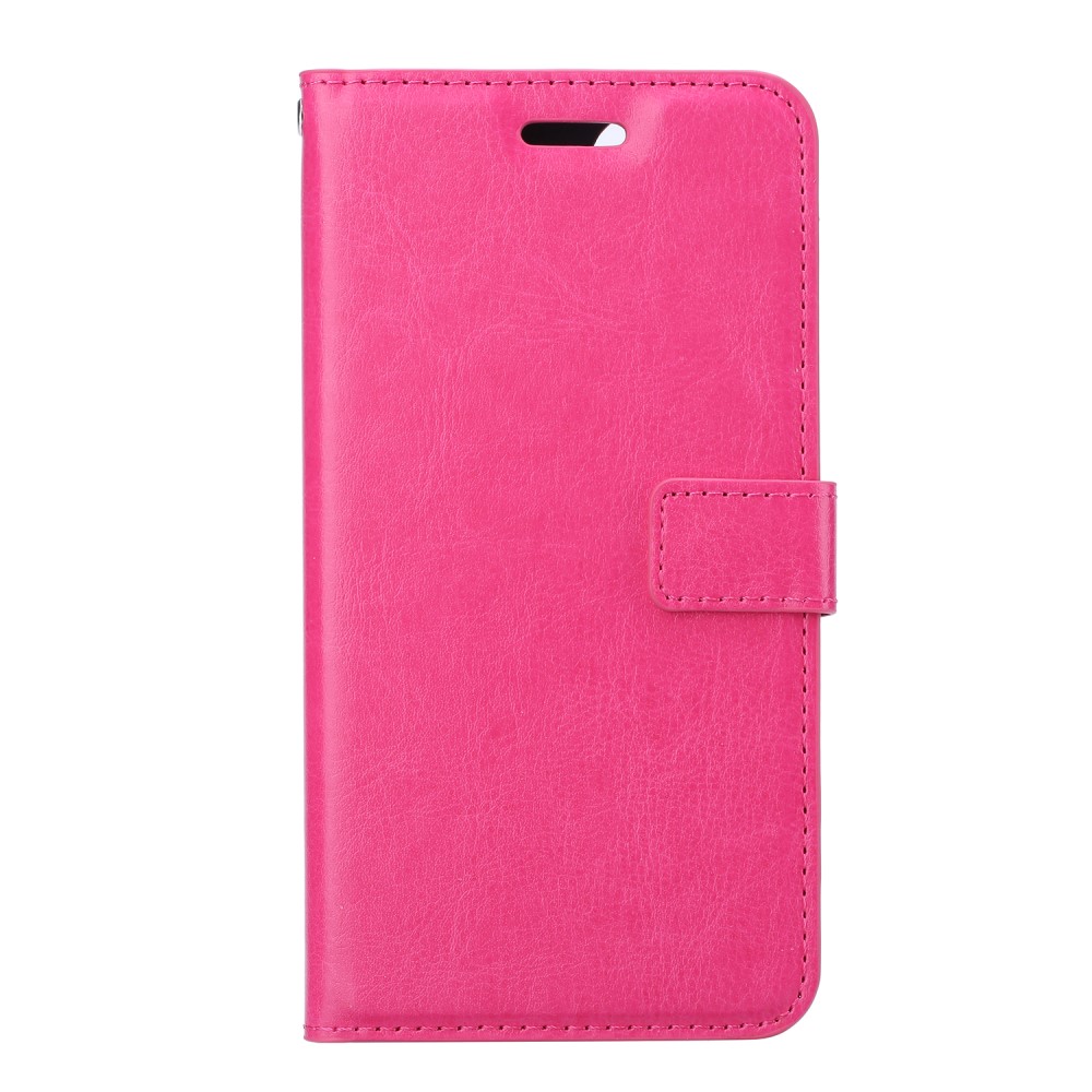  Samsung Galaxy S21 Plus - Crazy Horse Fodral - Rosa - Teknikhallen.se