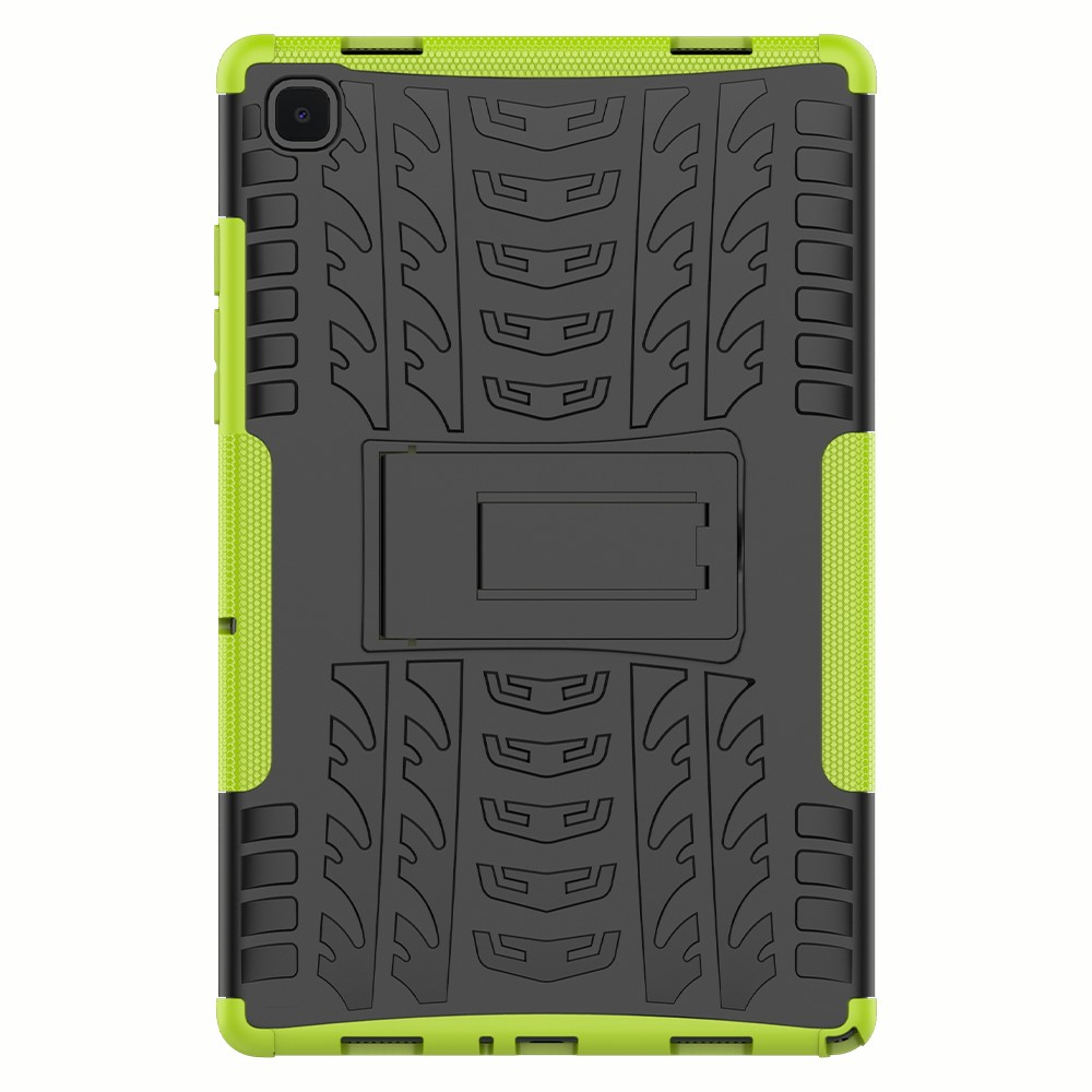  Samsung Galaxy Tab A7 10.4 Skal Rugged Kickstand Armor Grön - Teknikhallen.se