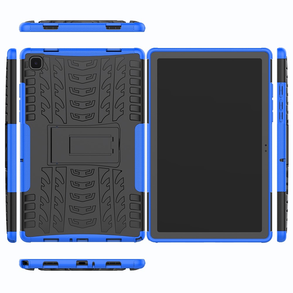  Samsung Galaxy Tab A7 10.4 Skal Rugged Kickstand Armor Bl - Teknikhallen.se