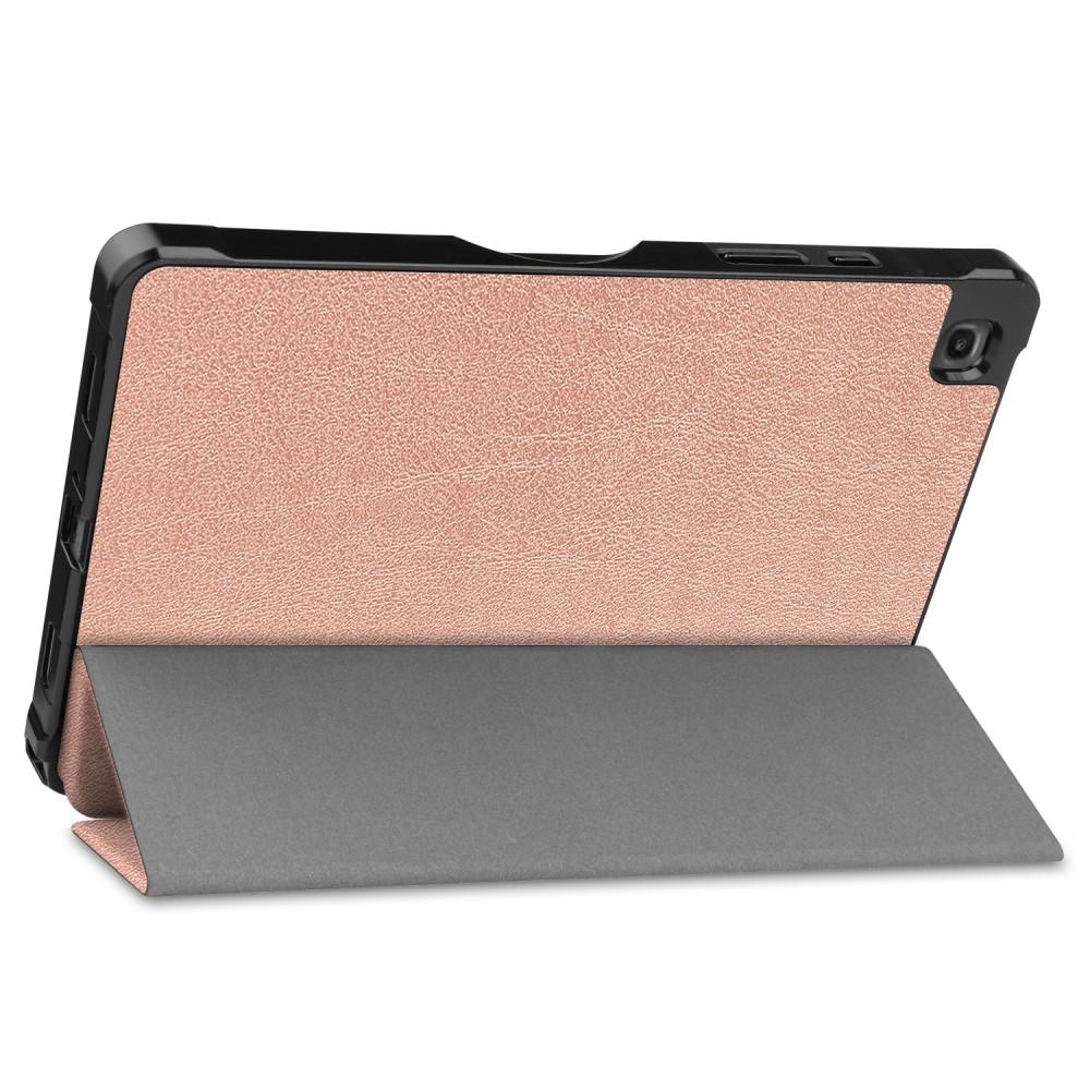  Samsung Galaxy Tab A7 10.4 Fodral Shockproof Tri-Fold Roséguld - Teknikhallen.se