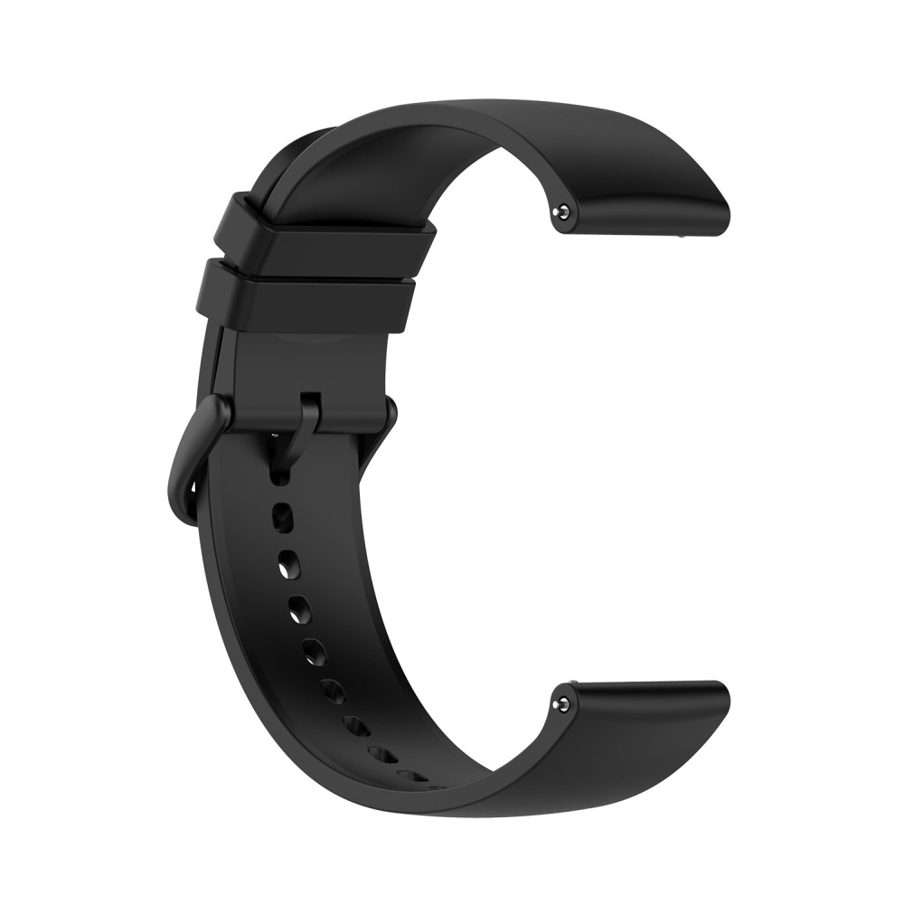  Silikon Armband För Smartwatch (20 mm) - Svart - Teknikhallen.se