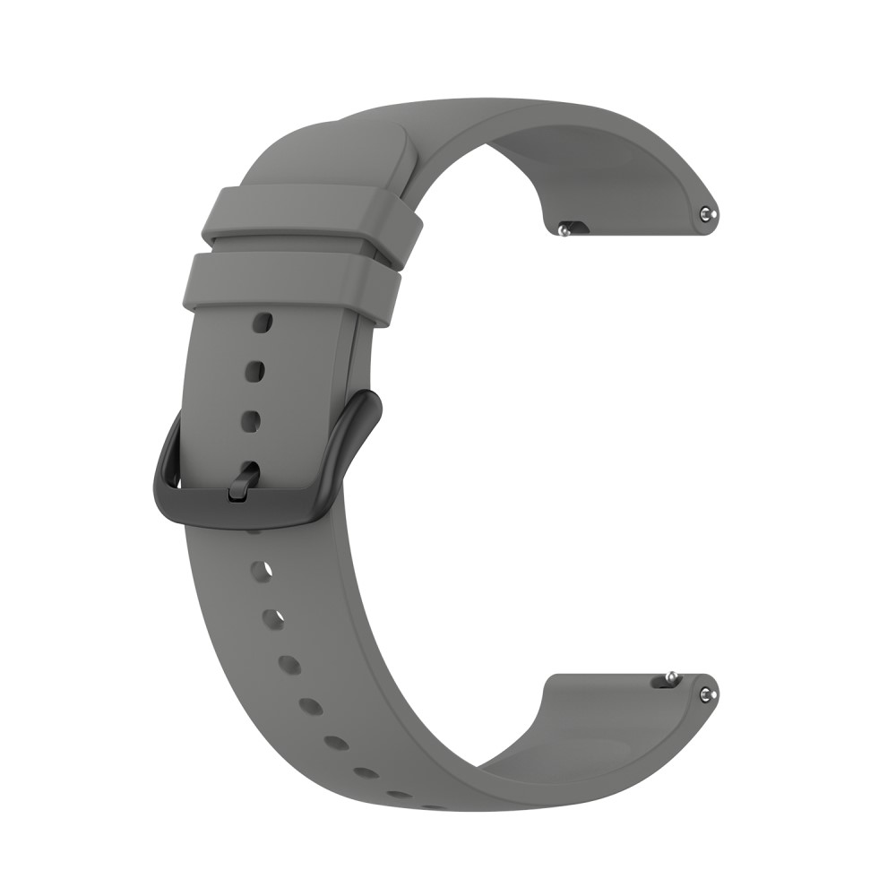  Silikon Armband För Smartwatch (20 mm) - Mörk Grå - Teknikhallen.se