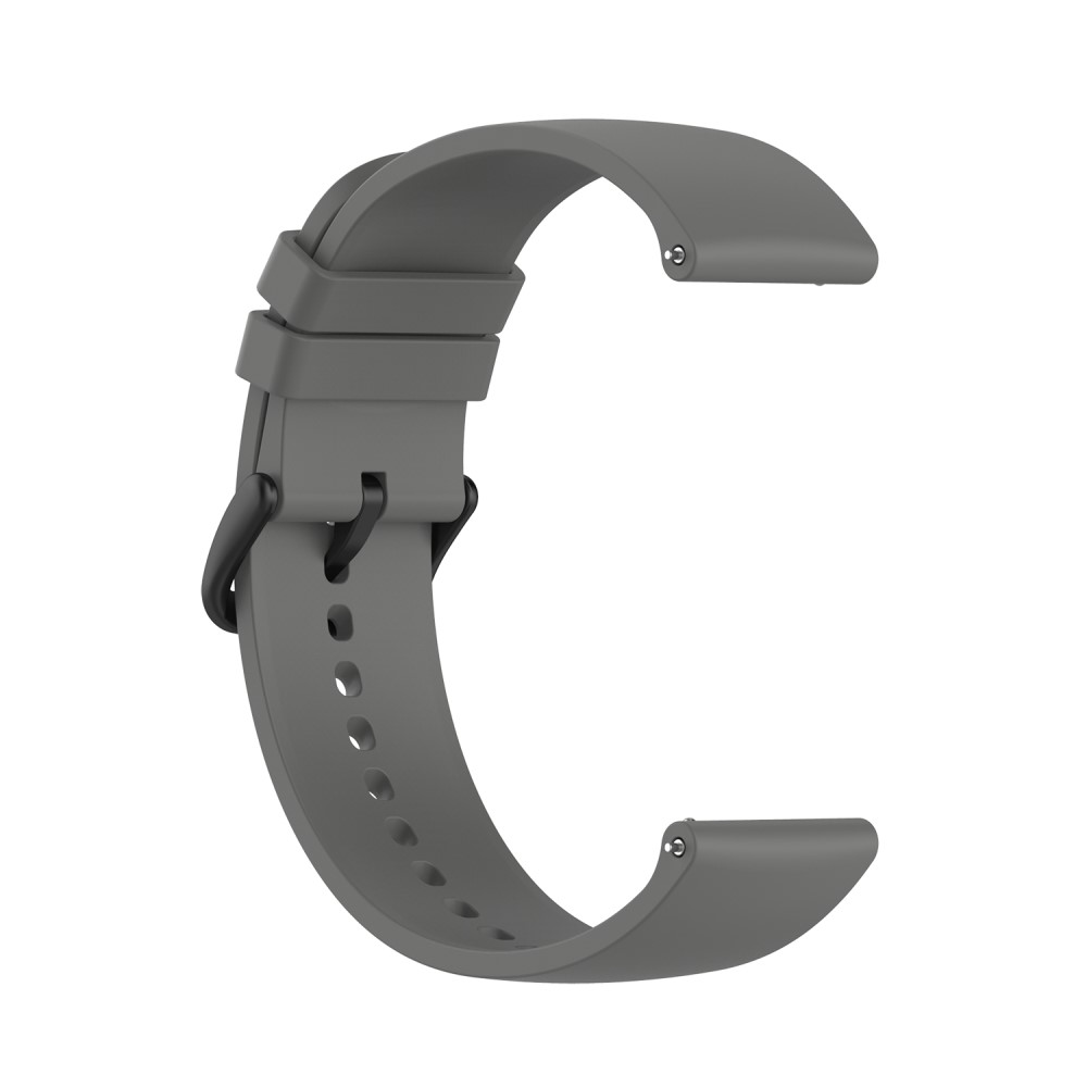  Silikon Armband För Smartwatch (20 mm) - Mörk Grå - Teknikhallen.se