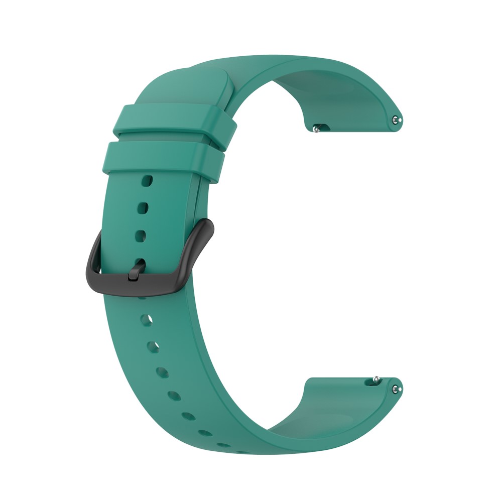  Silikon Armband Fr Smartwatch (20 mm) - Tallgrn - Teknikhallen.se