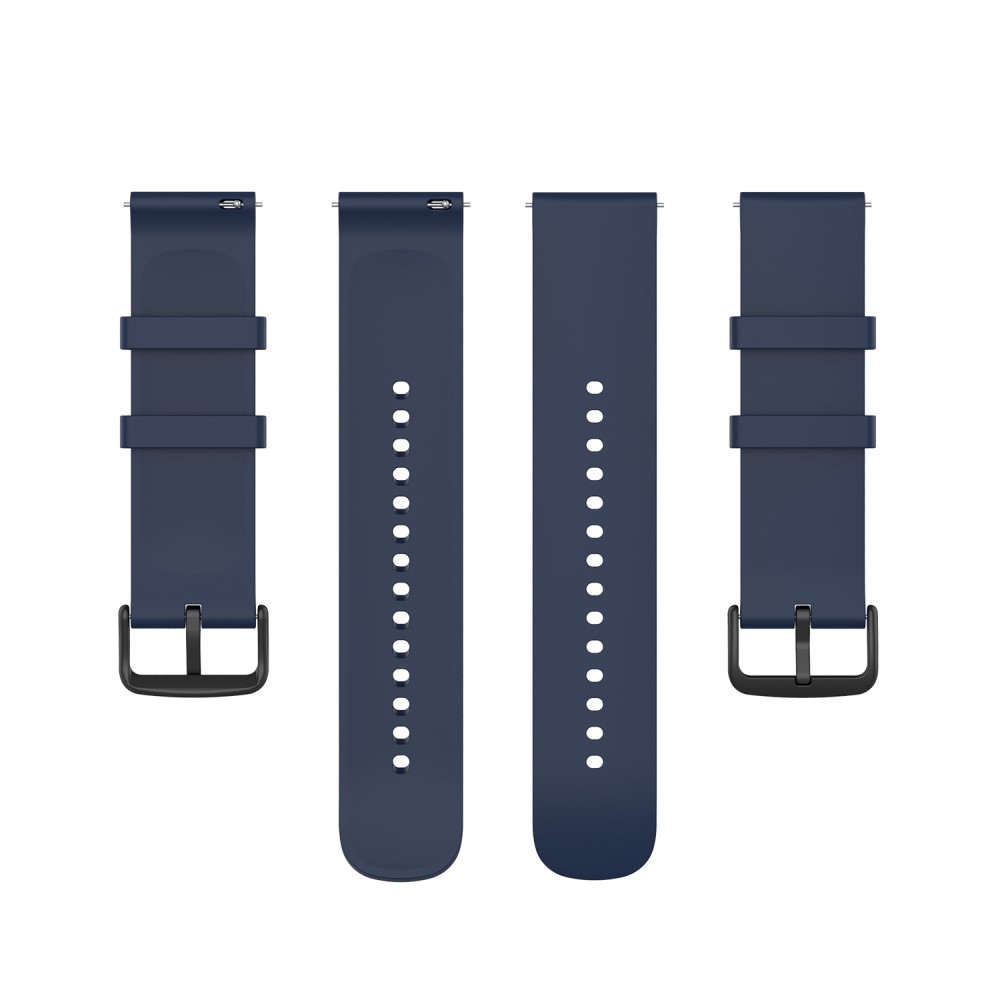  Silikon Armband För Smartwatch (20 mm) - Midnight Blue - Teknikhallen.se