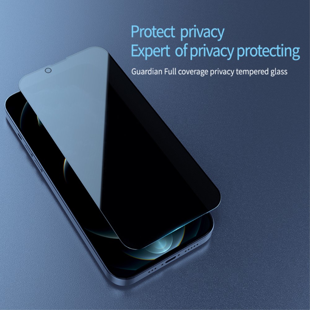 NILLKIN iPhone 14 / 13 / 13 Pro - NILLKIN Privacy Heltäckande Skärmskydd Härdat Glas - Teknikhallen.se