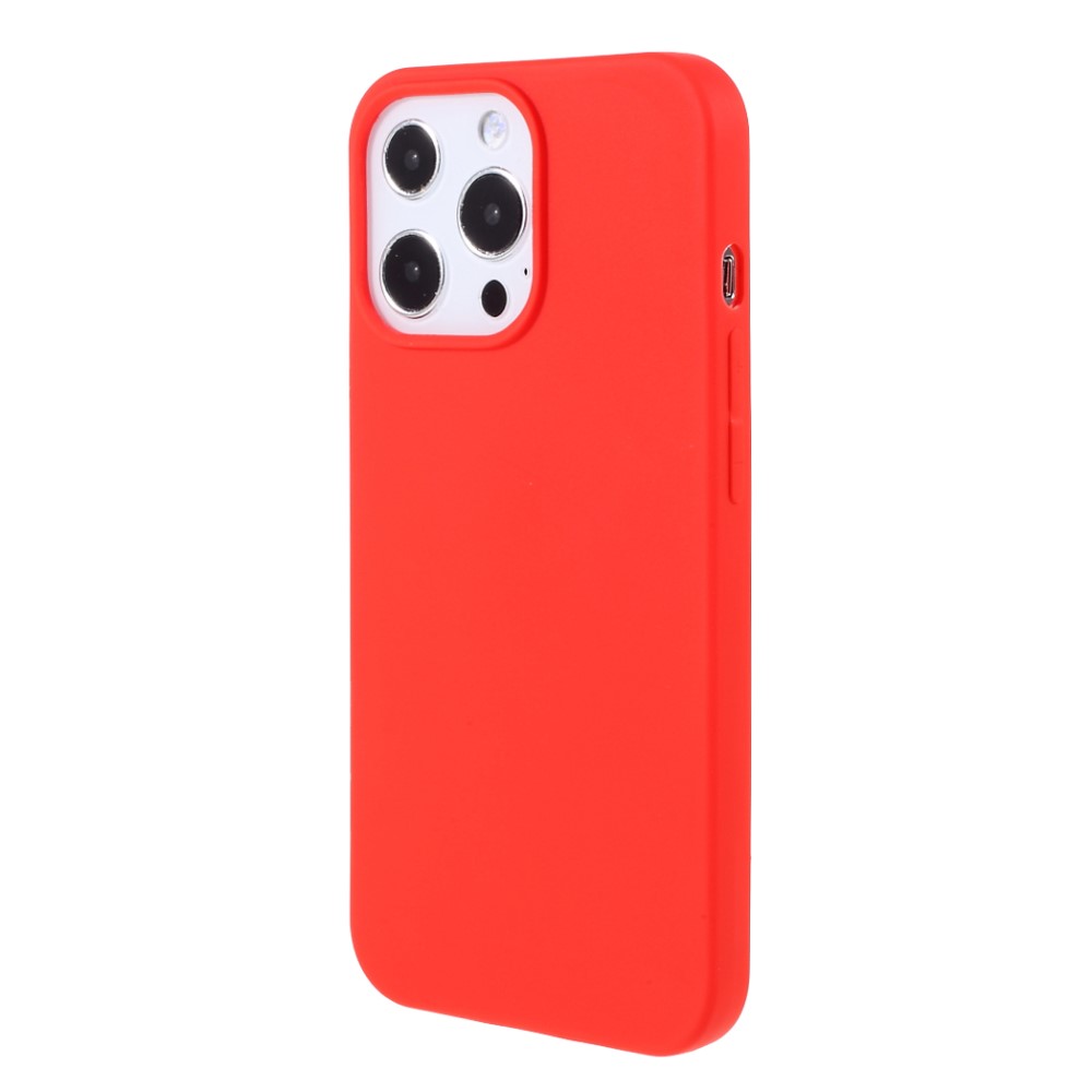  iPhone 13 Pro - Matt TPU Skal - Röd - Teknikhallen.se