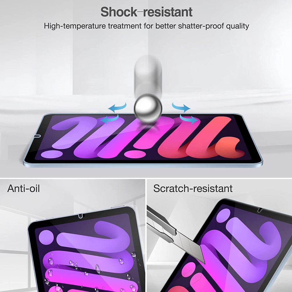  iPad Mini 2024/2021 Skärmskydd I Härdat Glas - Teknikhallen.se