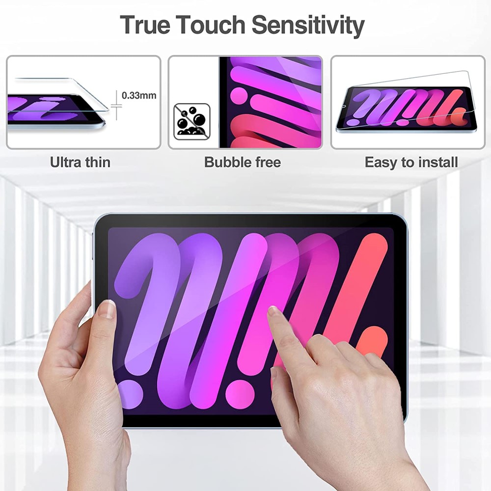  iPad Mini 2024/2021 Skärmskydd I Härdat Glas - Teknikhallen.se