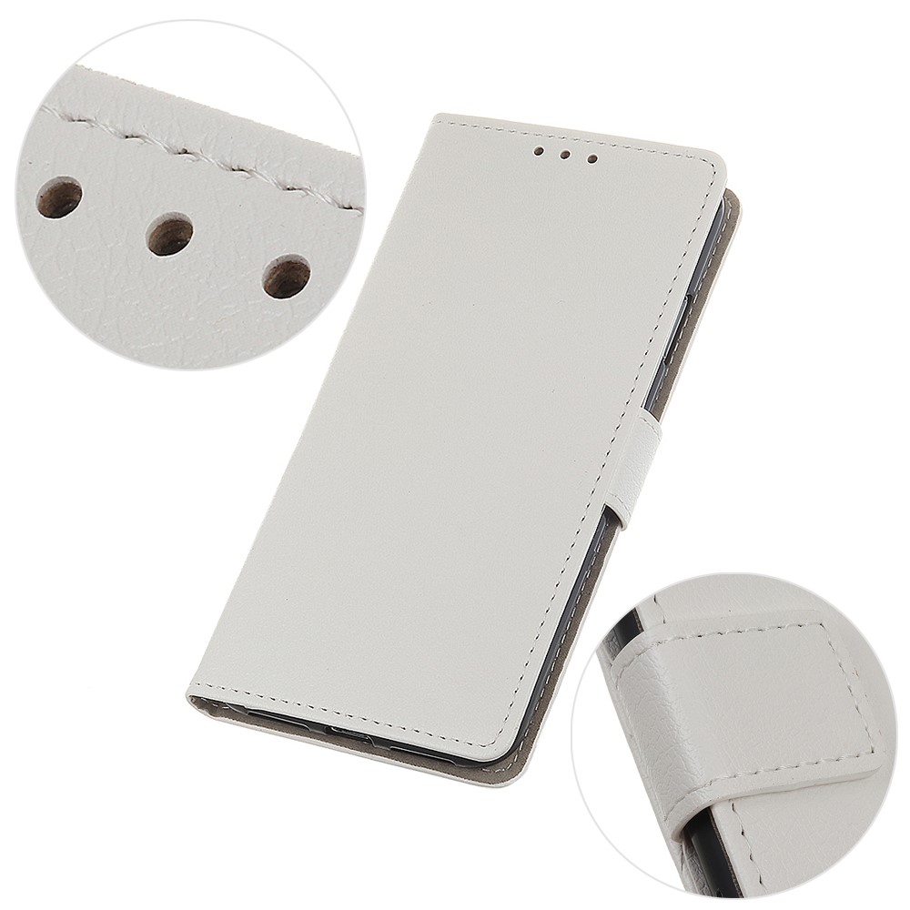  Sony Xperia Pro-I Fodral Lder Vit - Teknikhallen.se