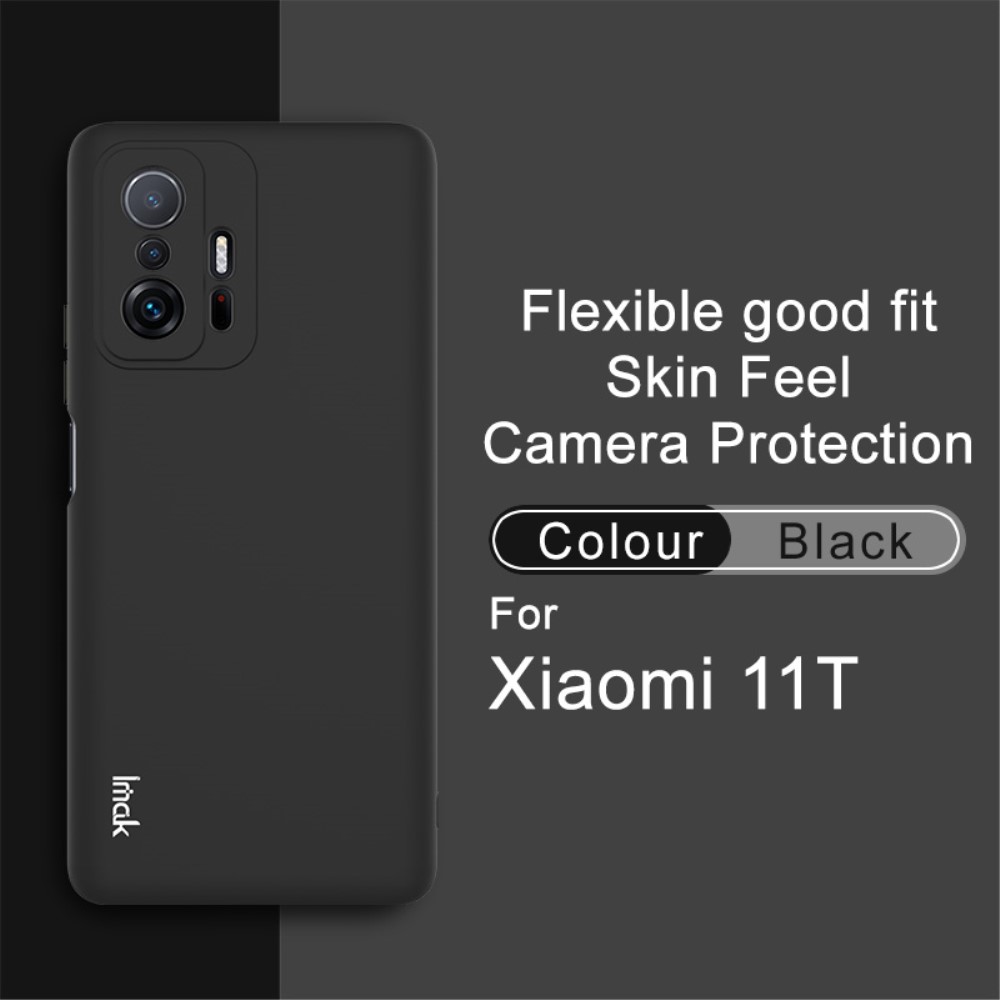 IMAK IMAK Xiaomi 11T / 11T Pro Skal Skin Touch Svart - Teknikhallen.se