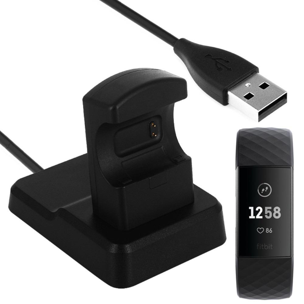  Fitbit Charge 3 / 4 Dockstation Trdls USB Laddare - Teknikhallen.se