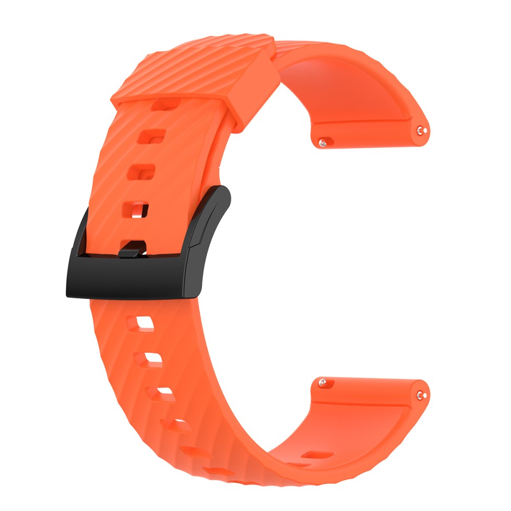  Silikon Armband Fr Suunto (24mm) Orange - Teknikhallen.se