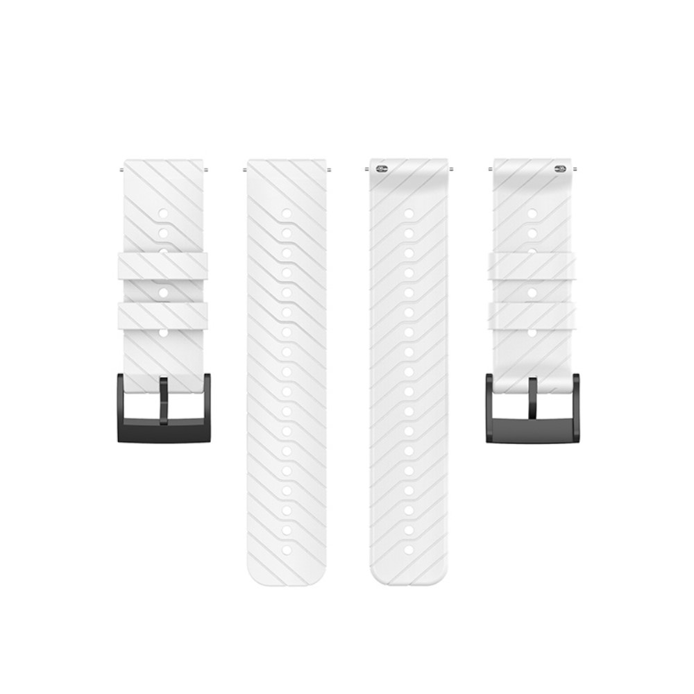  Suunto Silikon Armband Twill Textur (24mm) Vit - Teknikhallen.se
