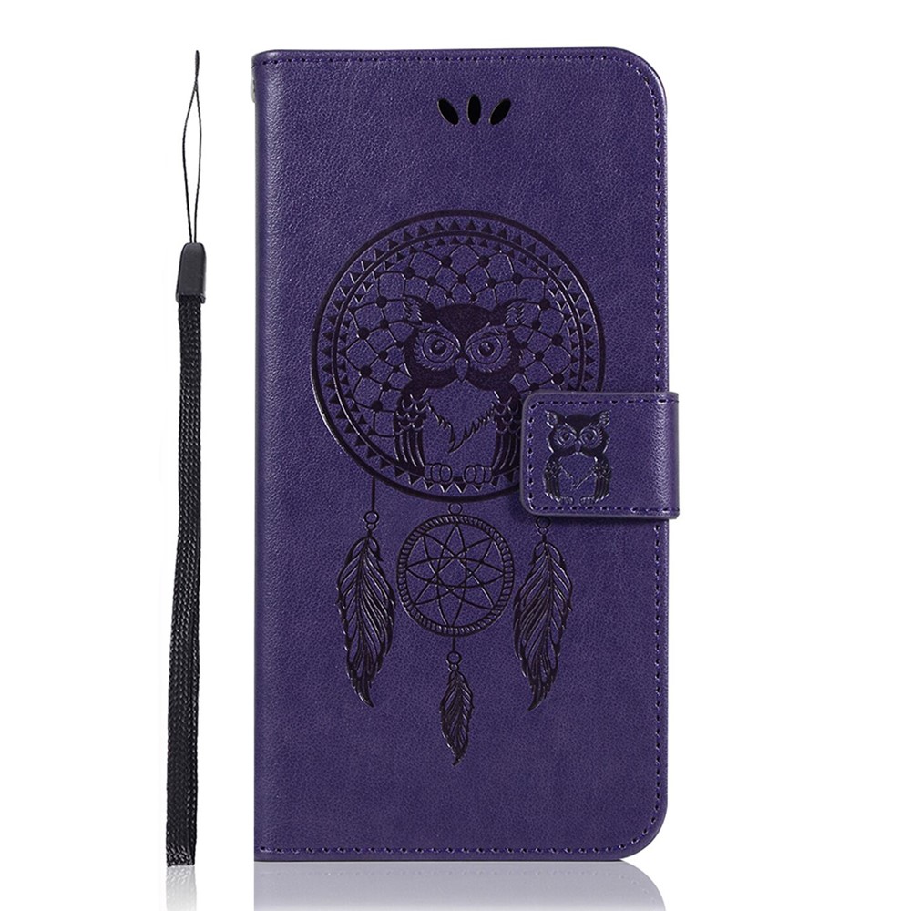  Samsung Galaxy S22 Plus Fodral Owl Dreamcatcher Lila - Teknikhallen.se