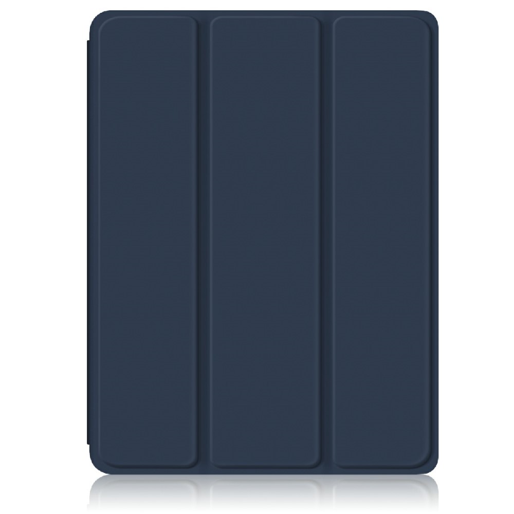  iPad Mini (2021) Fodral Tri-Fold Hybrid Pennhllare Bl - Teknikhallen.se