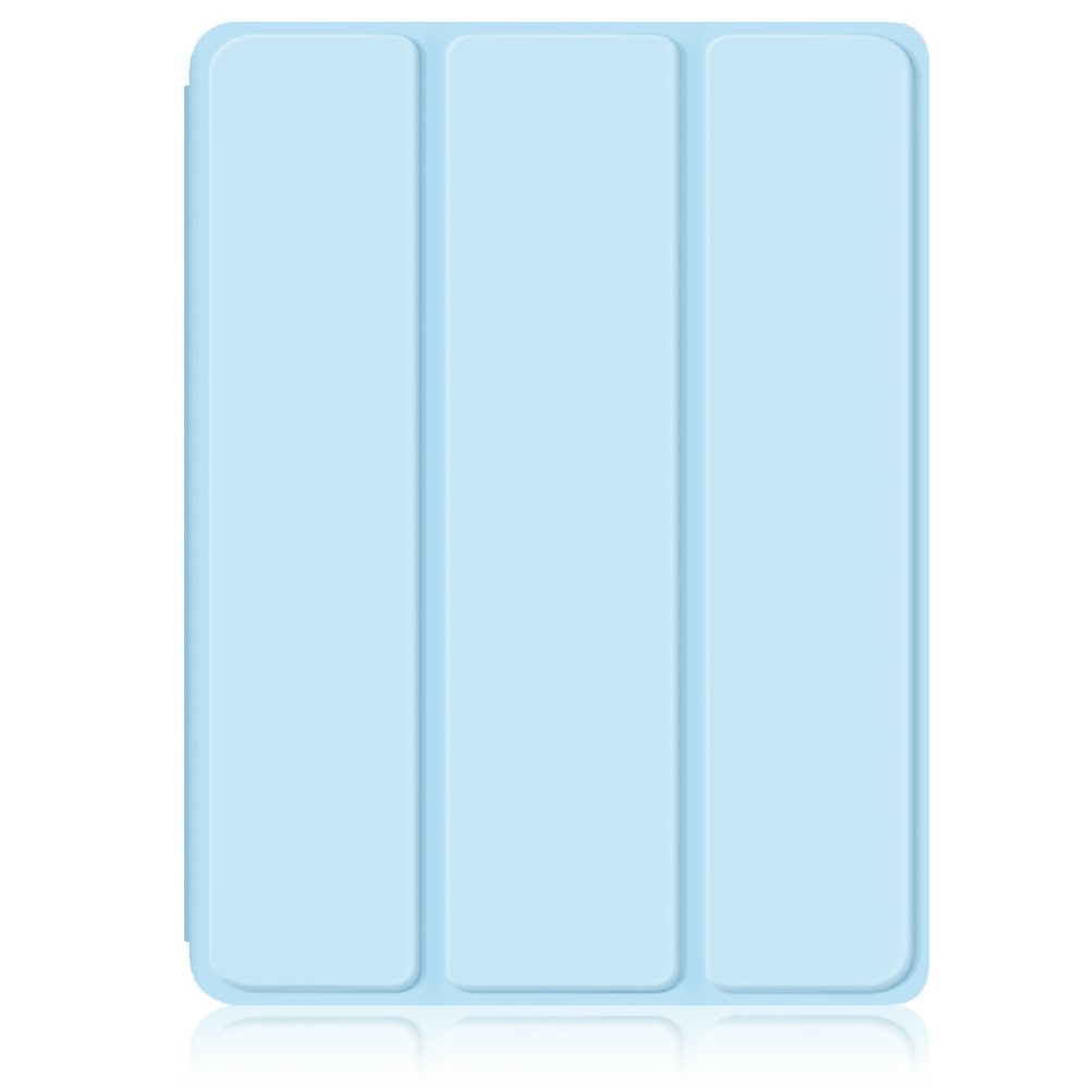  iPad Mini (2021) Fodral Tri-Fold Hybrid Pennhllare Sky Blue - Teknikhallen.se