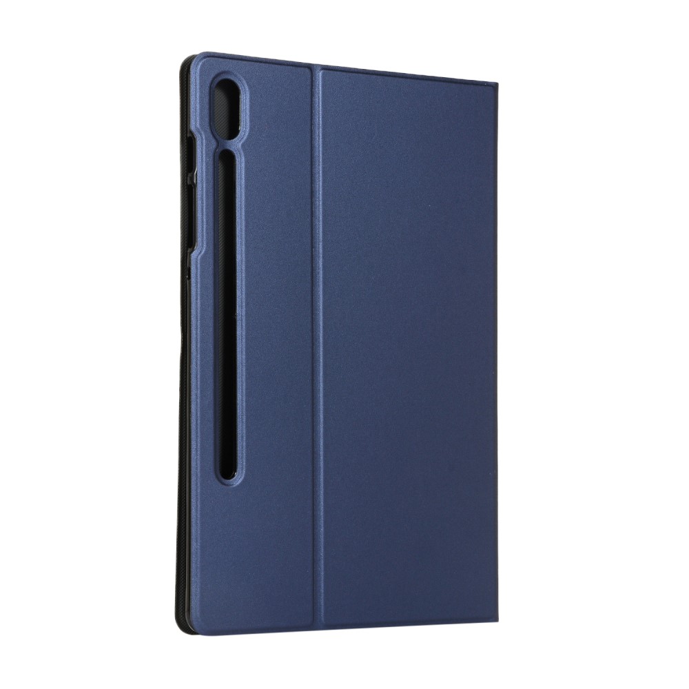  Samsung Galaxy Tab S7 Plus / Tab S8 Plus Fodral Case Stand Mörk Blå - Teknikhallen.se