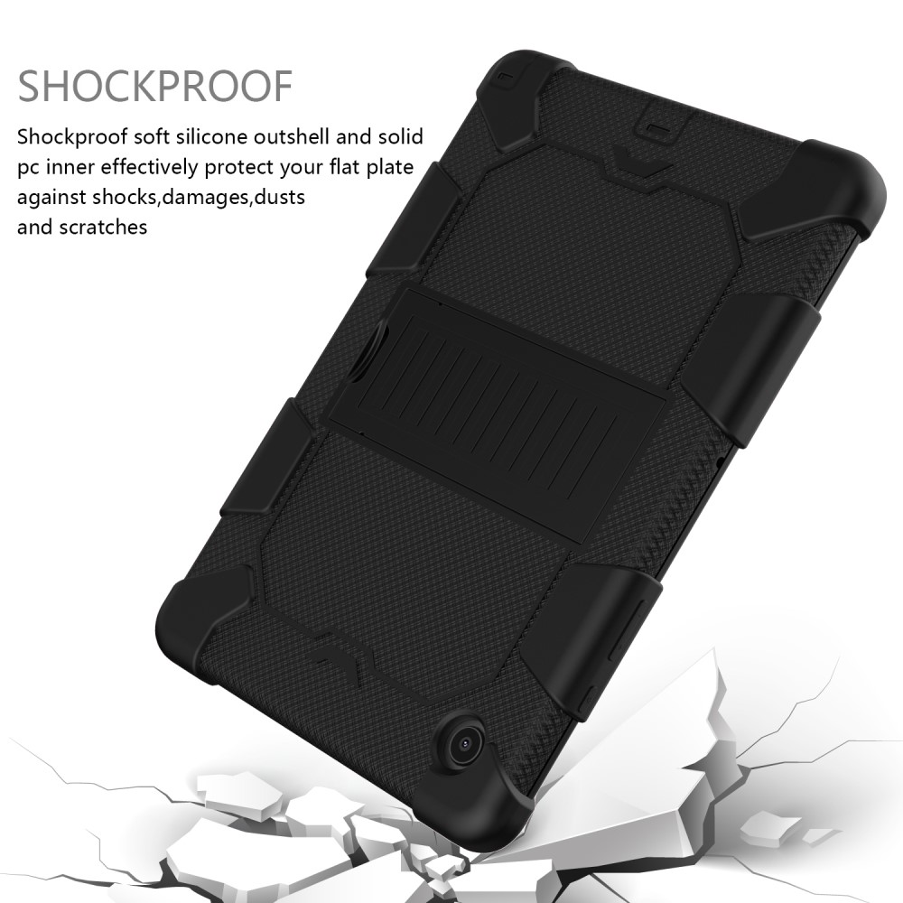  Samsung Galaxy Tab A8 10.5 (2021) Skal Shockproof Hybrid Kickstand - Teknikhallen.se