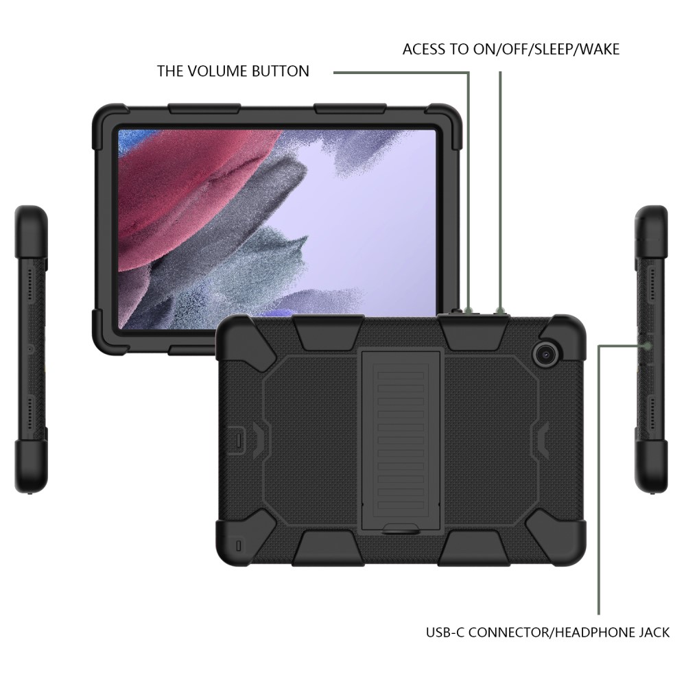  Samsung Galaxy Tab A8 10.5 (2021) Skal Shockproof Hybrid Kickstand - Teknikhallen.se