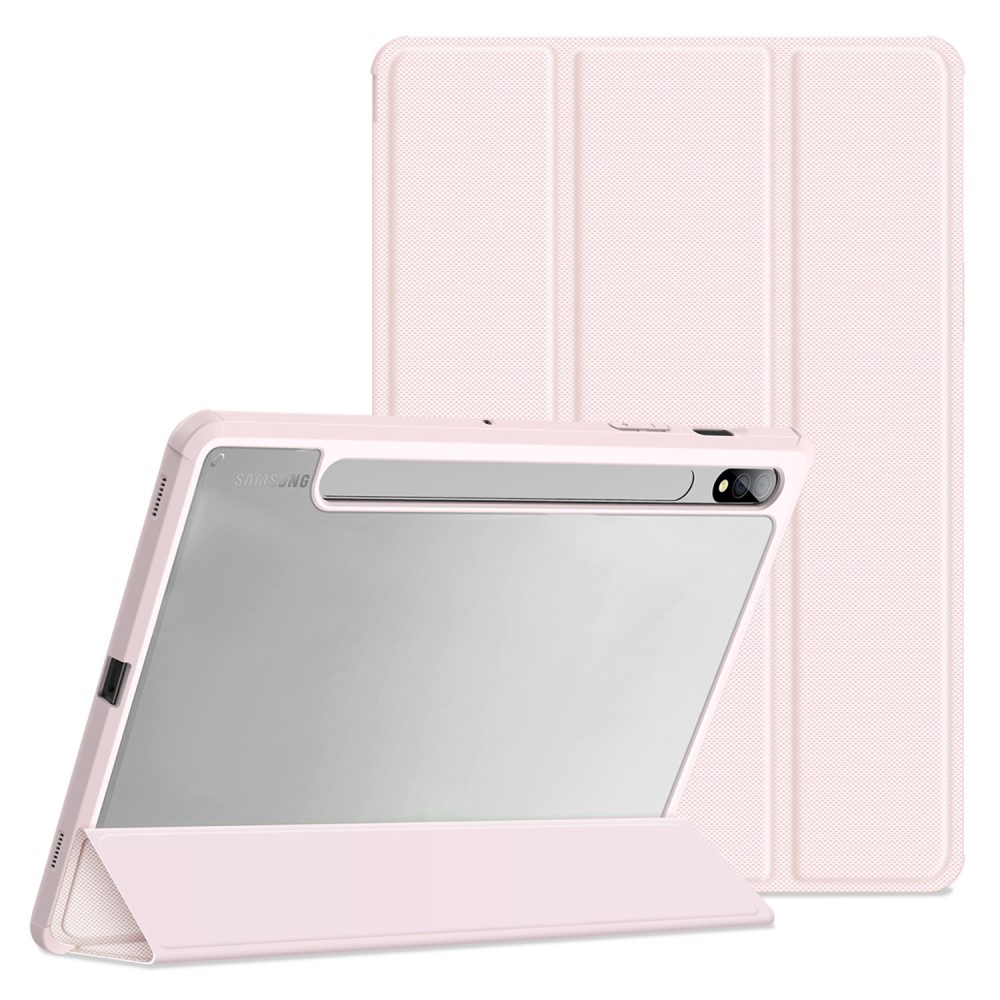 DUX DUCIS DUX DUCIS Samsung Galaxy Tab S7 / Tab S8 Fodral TOBY Pennhållare Rosa - Teknikhallen.se