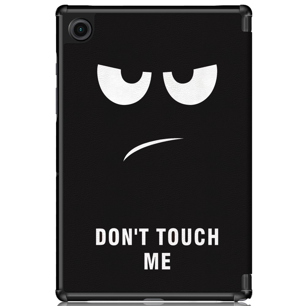  Samsung Galaxy Tab A8 10.5 (2021) Fodral Tri-Fold Dont Touch Me - Teknikhallen.se
