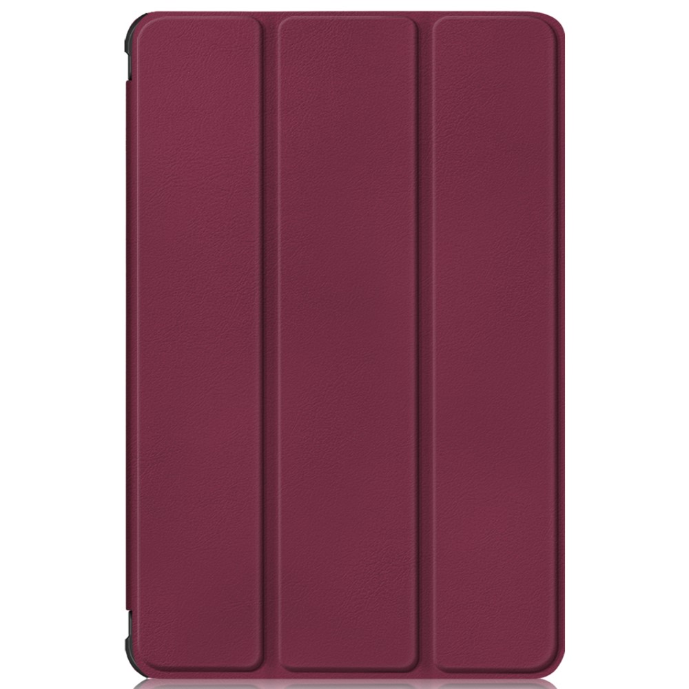  Samsung Galaxy Tab A8 10.5 (2021) Fodral Premium Tri-Fold Vinröd - Teknikhallen.se