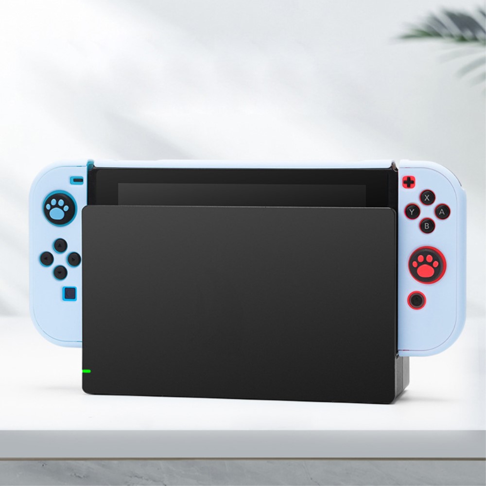  Nintendo Switch Skal Silikon Komplett Paket Bl - Teknikhallen.se