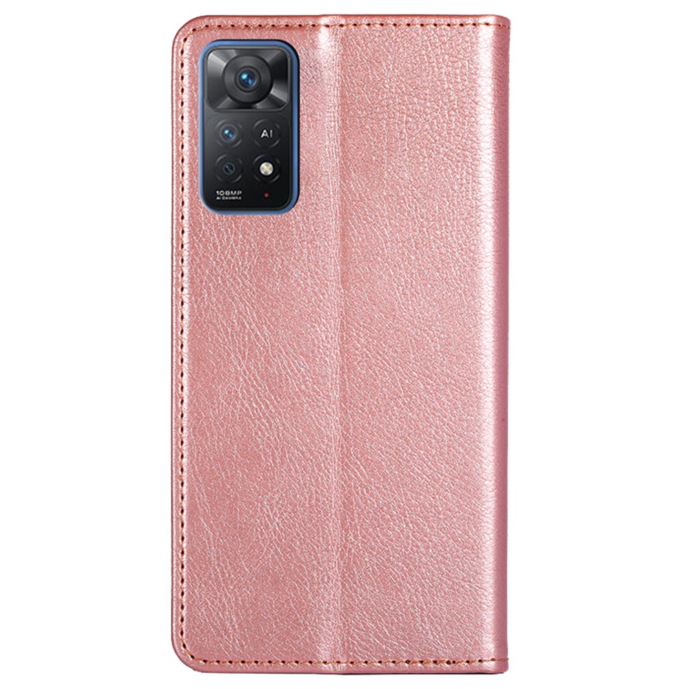  Xiaomi Redmi Note 11 Pro 5G Fodral Vintage Flip Roséguld - Teknikhallen.se