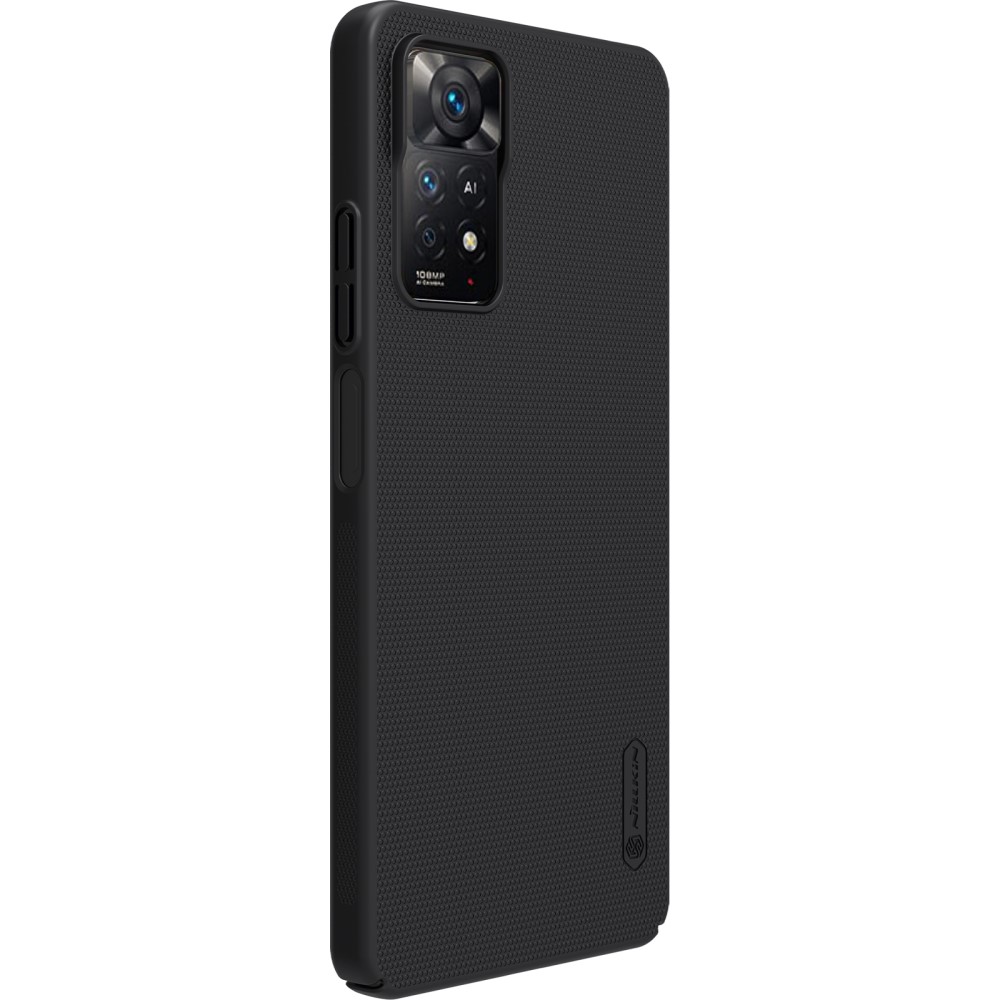 NILLKIN NILLKIN Xiaomi Redmi Note 11 Pro 5G Skal Frosted Shield Svart - Teknikhallen.se