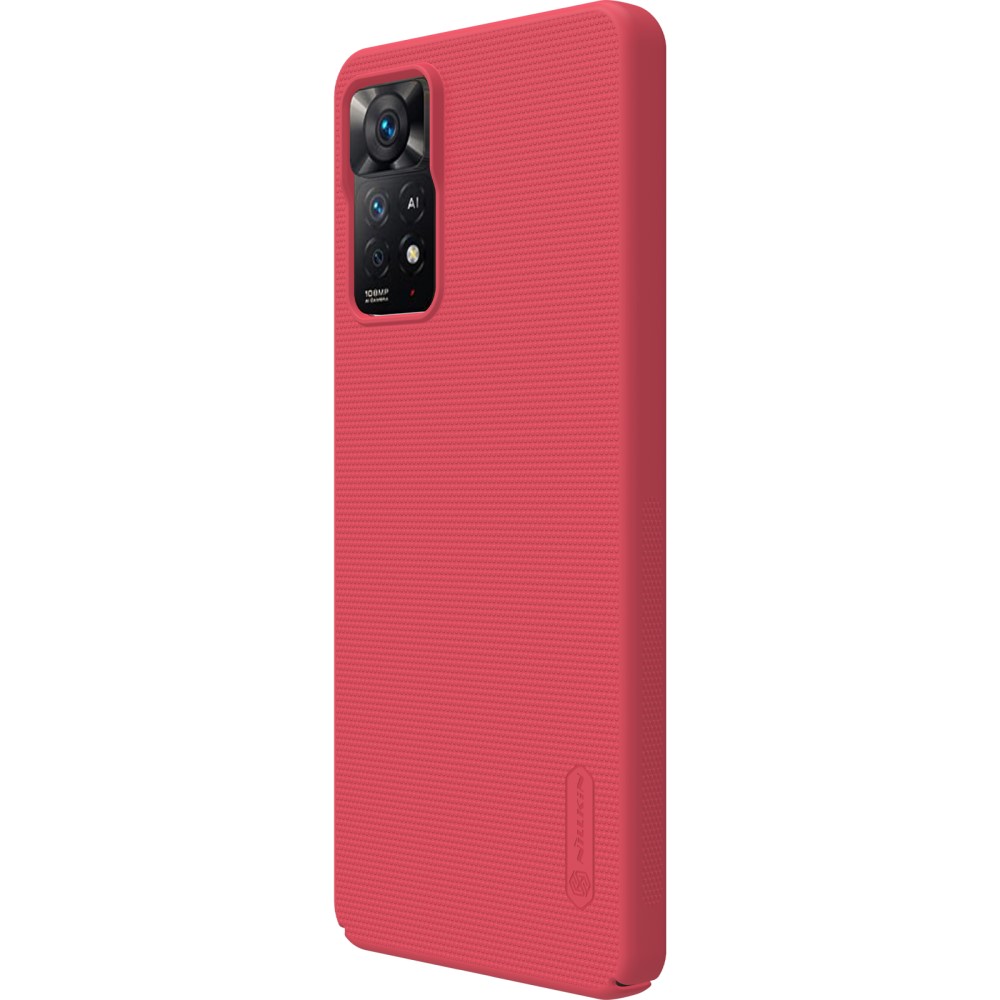 NILLKIN NILLKIN Xiaomi Redmi Note 11 Pro 5G Skal Frosted Shield Röd - Teknikhallen.se