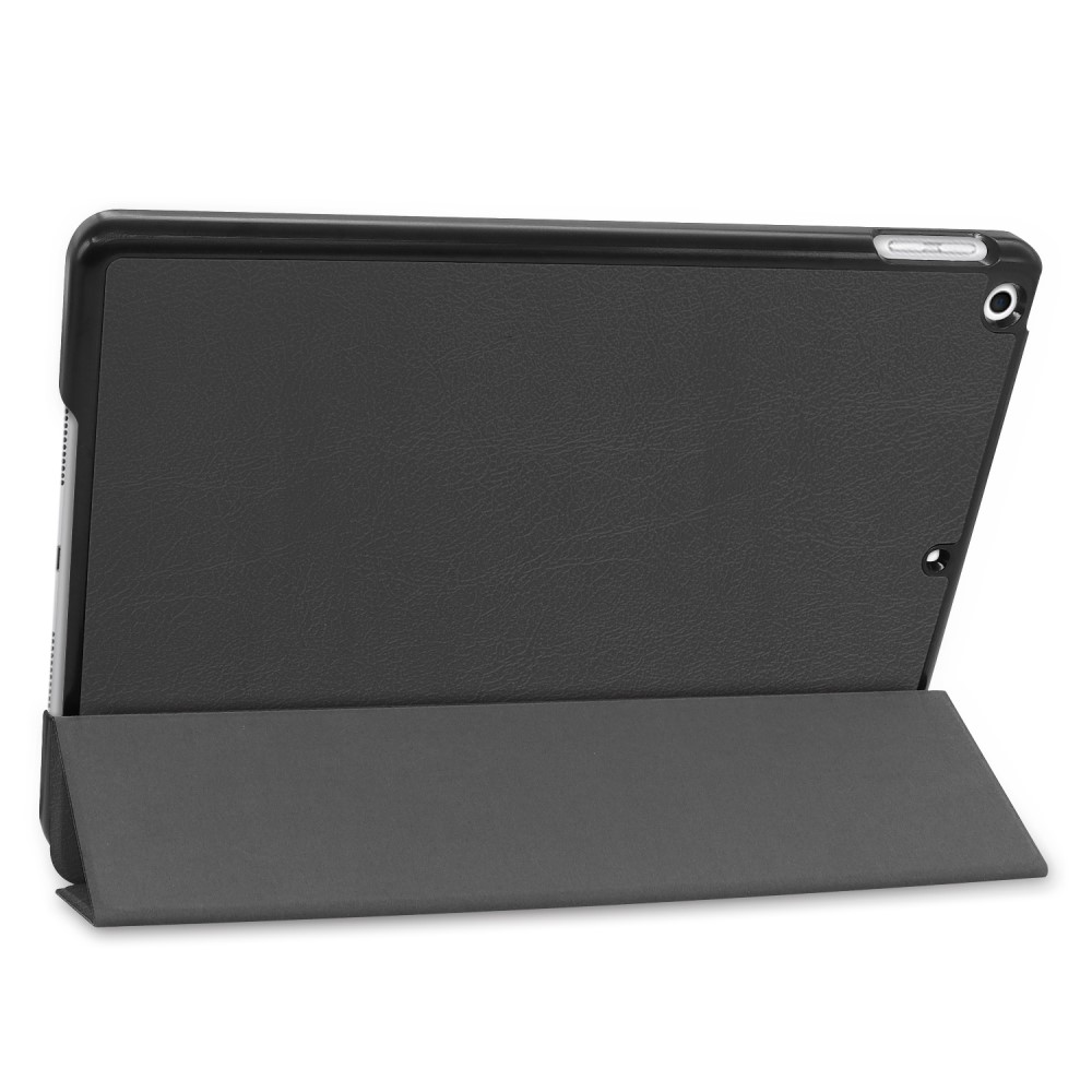  iPad 10.2 2019/2020/2021 Fodral Tri-Fold Svart - Teknikhallen.se