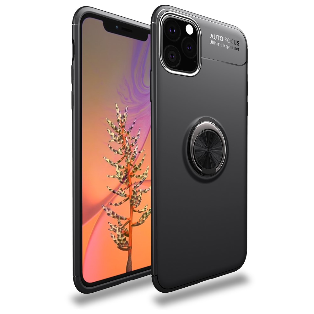  iPhone 11 - Ring Skal - Funkar med magnethllare - Svart - Teknikhallen.se