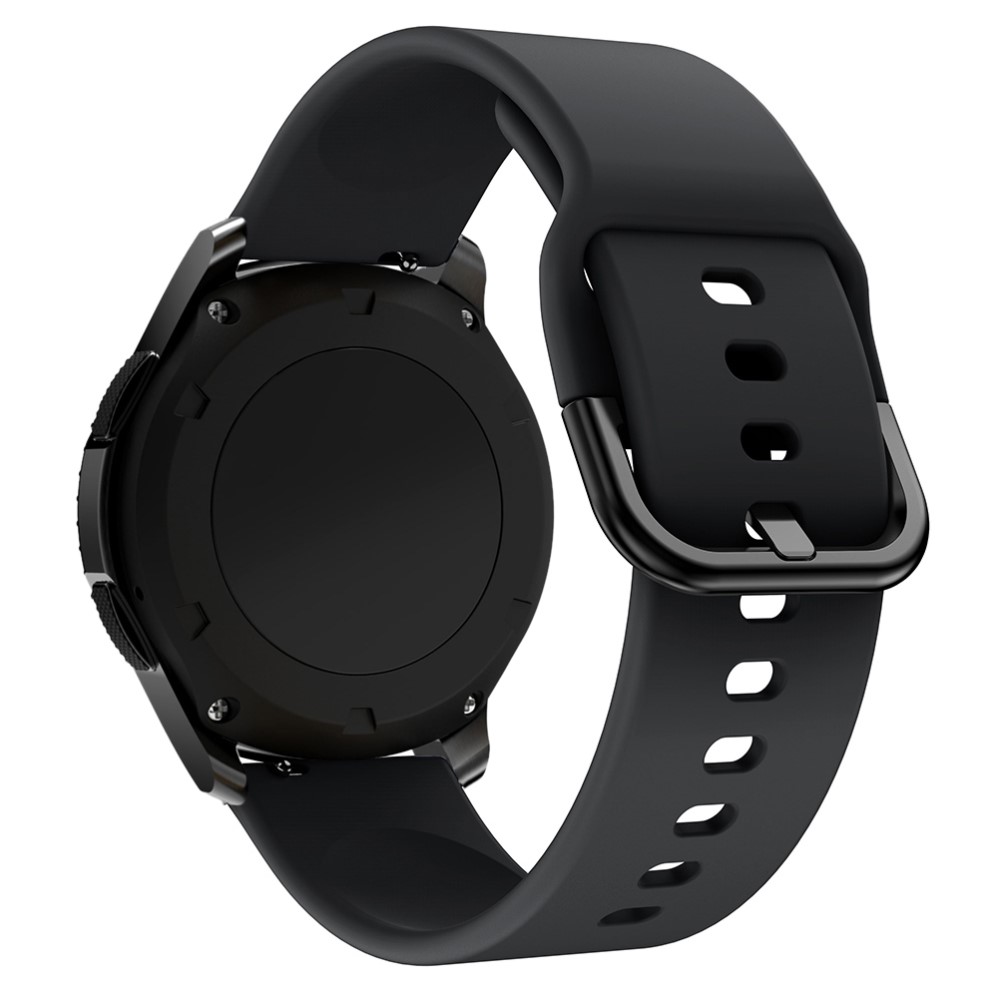  Silikon Armband Smartwatch - Svart (22 mm) - Teknikhallen.se