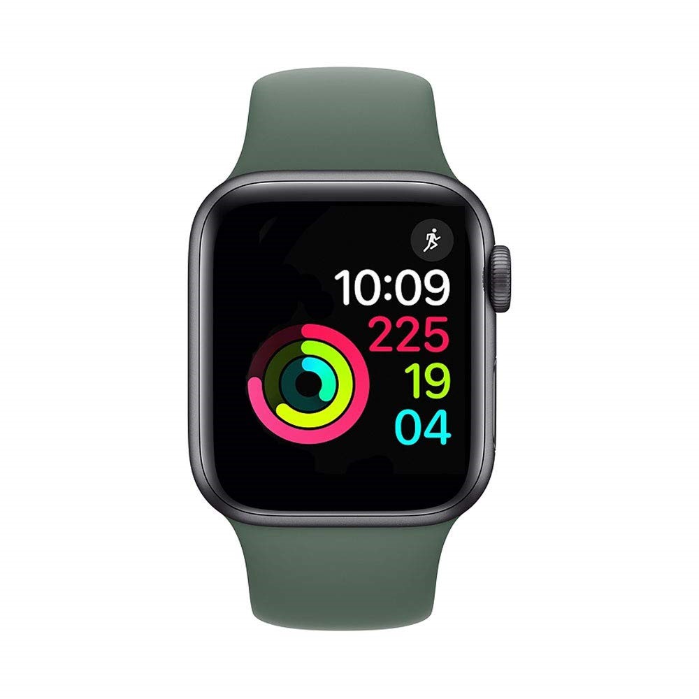  Silikon Armband Apple Watch 42/44/45/49 mm Mörk Grön - Teknikhallen.se