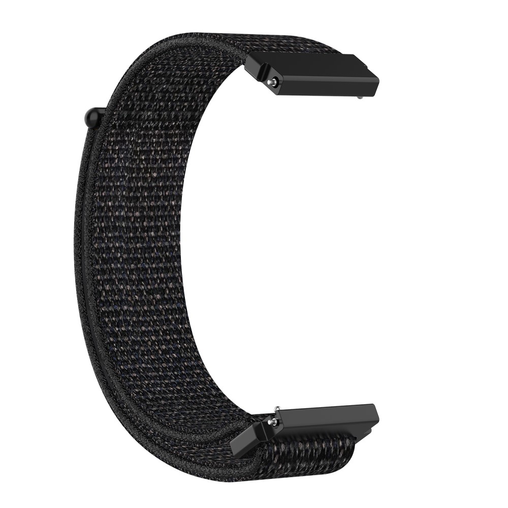  Nylon Armband Med Kardborreband Fäste - Svart (22mm) - Teknikhallen.se
