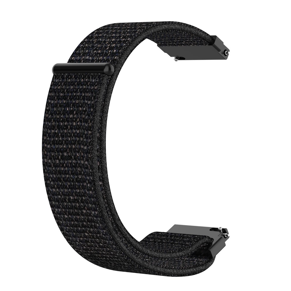  Nylon Armband Med Kardborreband Fäste - Svart (22mm) - Teknikhallen.se
