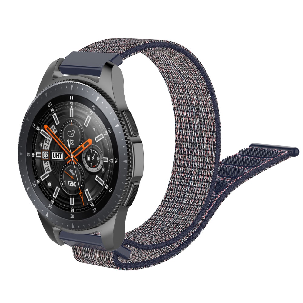  Nylon Armband Med Kardborreband Fäste - Blå (22mm) - Teknikhallen.se