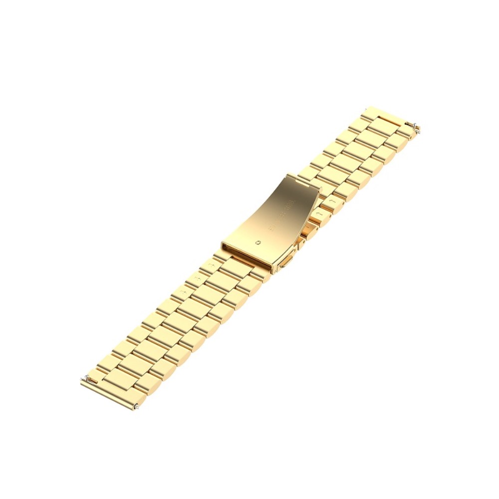  Lyxigt Metallarmband I Rostfritt Stål - Guld (20mm) - Teknikhallen.se