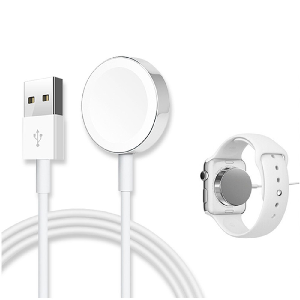  Trdls Magnetisk USB Laddare Fr Apple Watch - Teknikhallen.se