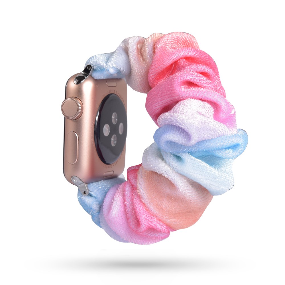  Scrunchie Fade Armband Apple Watch 41/40/38 mm - Teknikhallen.se