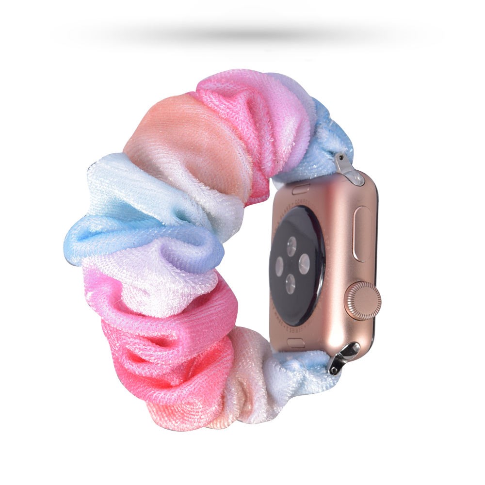  Scrunchie Fade Armband Apple Watch 41/40/38 mm - Teknikhallen.se