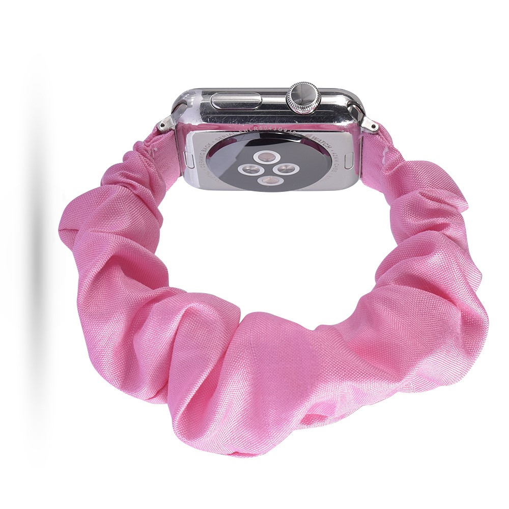  Scrunchie Rosa Armband Apple Watch 42/44/45/49 mm - Teknikhallen.se