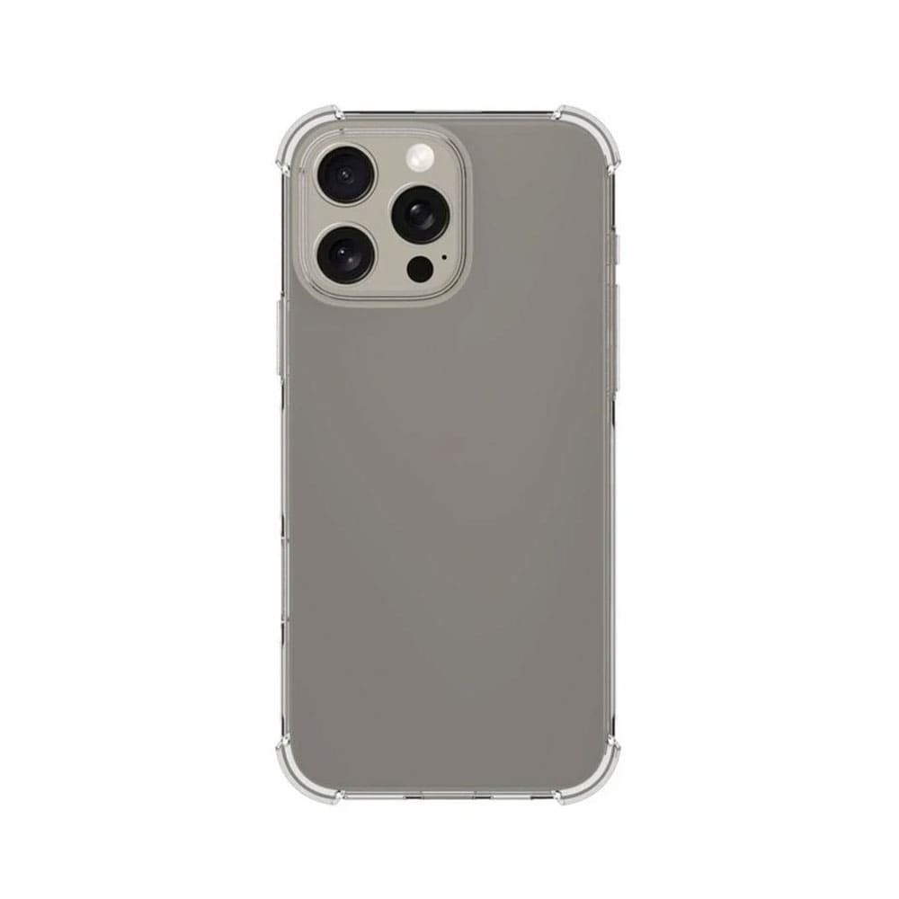  iPhone 16 Pro Shockproof Transparent TPU Skal - Teknikhallen.se