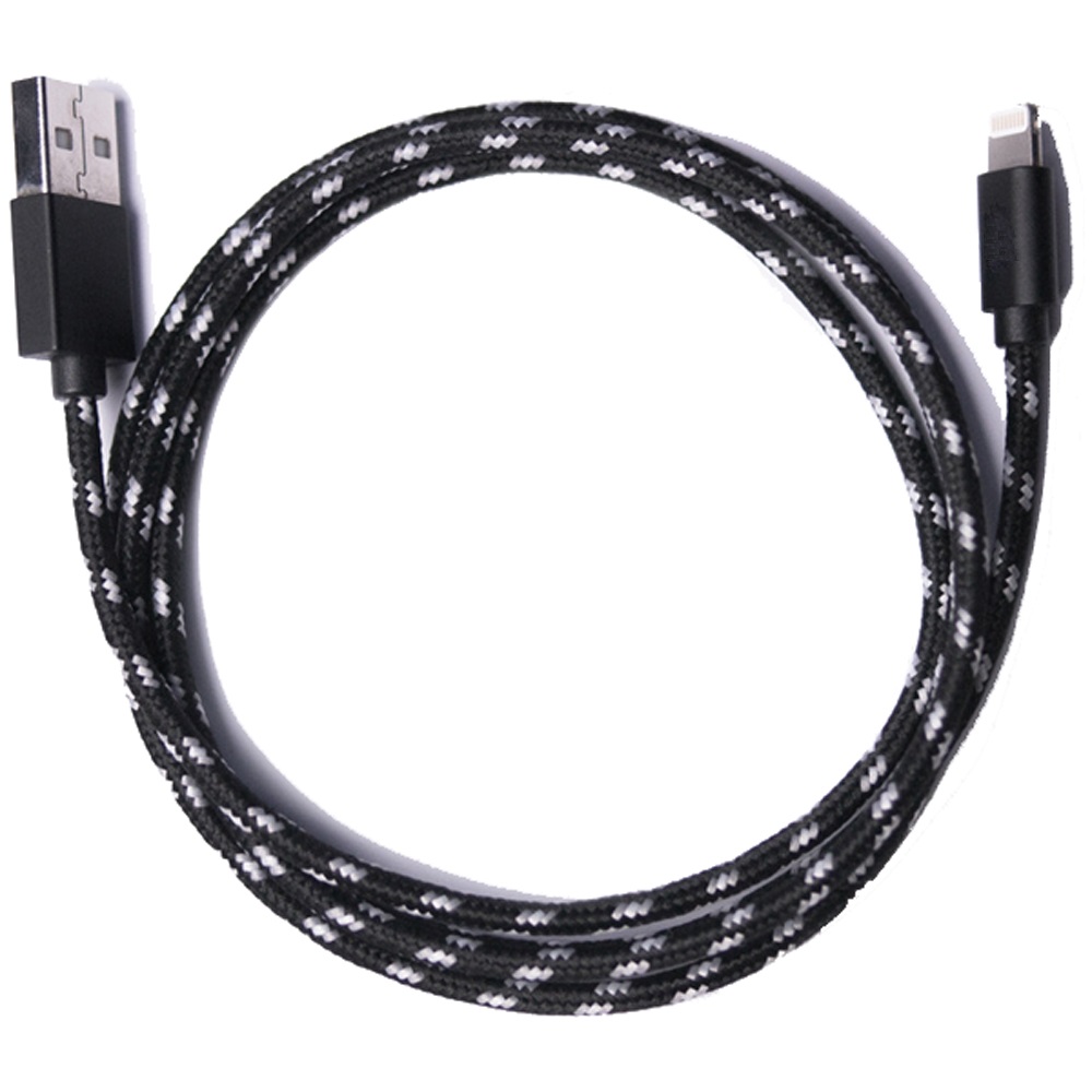  Lightning Laddning Kabel - Svart 2m - Teknikhallen.se