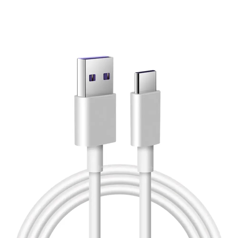  3 Meter - USB-C Quick Charge Laddare / Kabel / Type-C - Vit - Teknikhallen.se