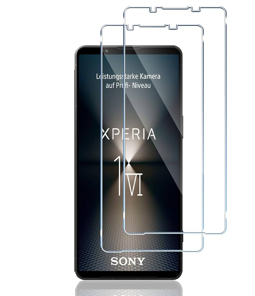  2-Pack Sony Xperia 1 VI Skärmskydd Härdat Glas - Teknikhallen.se