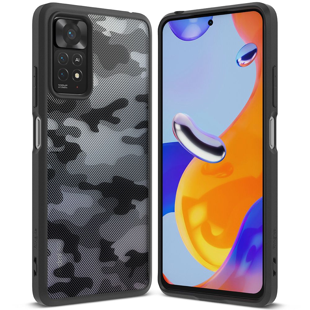 Ringke Ringke Xiaomi Redmi Note 11 Pro 5G Skal Fusion Camo Svart - Teknikhallen.se